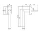 Preview: ProGriff  Fenstergriff T-Form