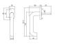 Preview: ProGriff  Fenstergriff U-Form