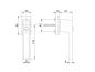 Preview: FKS Fenstergriff 1033D mit Sperrtaste