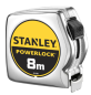 Preview: Stanley Bandmaß Powerlock - 8m -