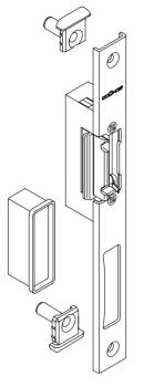 Schließplatte mit E- Türöffner 209771 / 209770