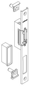 Schließplatte mit E- Türöffner 229619 / 229620