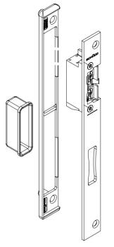 Schließplatte mit E- Türöffner 239780
