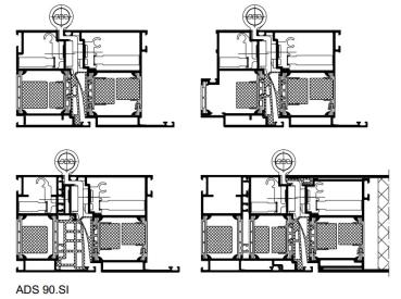 Schüco Rollentürband für System ADS 90