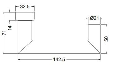 Schüco Türdrücker FSB Design 1016