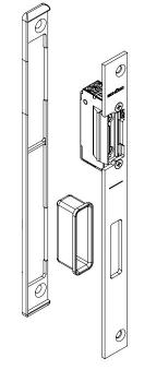 Schließplatte mit E- Türöffner 240527 / 240528