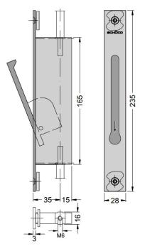 Standflügelverriegelung 241720