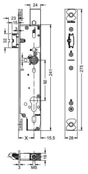 Elektro-Sicherheitsschloss EK 279385 / 279387