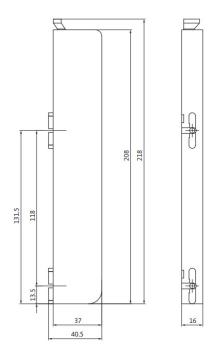 A-Öffner-Anbauset Typ K-18153