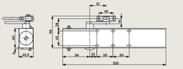 Dormakaba Türschließer TS 73 EMF EN 4