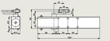 Dormakaba Türschließer TS 73 EMF EN 6
