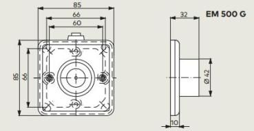 Dormakaba Türhaftmagnet EM 500 G