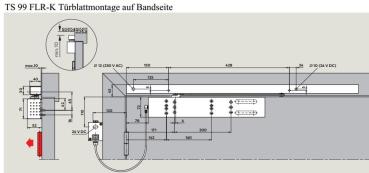 Dormakaba Türschließer TS 99 FLR/K EN 2-5