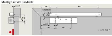 Dormakaba Gleitschiene G- EMF für TS 93 B/G