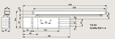 Dormakaba Türschließer TS 92 B EN 1-4