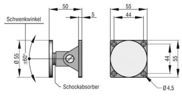 Hekatron Ankerplatte AFS 55