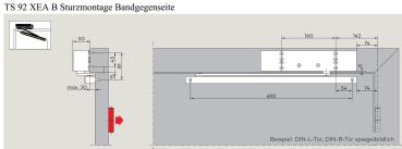 Dormakaba Türschließer TS 92 XEA B