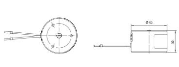 GEZE Türhaftmagnet Grundmodell