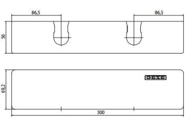 GEZE Abdeckung für Türschließer TS5000 / TS4000