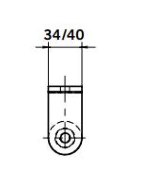 Dormakaba Stangengriff TG 9394