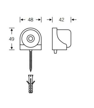 FSB Bodentürstopper 38 3888