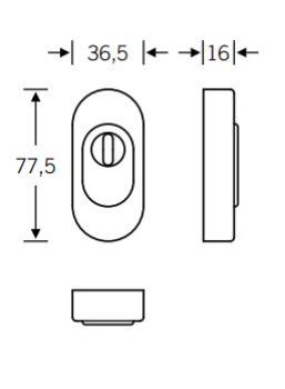 FSB Schutzrosette 73 3249 ZA