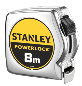 Stanley Bandmaß Powerlock - 8m -