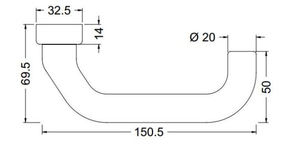 Schüco Türdrücker ähnlich FSB Design 1070