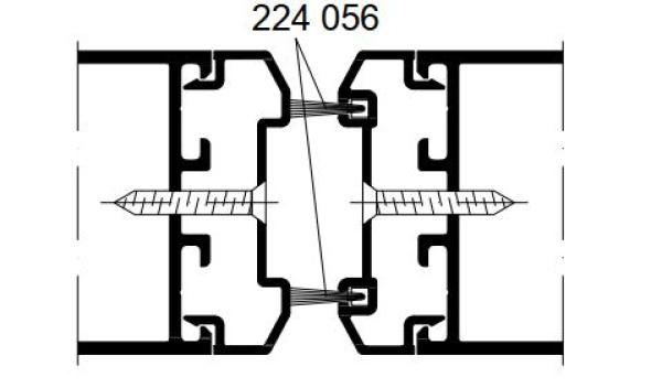 Schüco Bürstendichtung 13,0mm