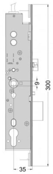 Elektro-Sicherheitsschloss ASSA 409x - 241663