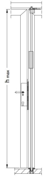 Standflügelverriegelung 241720