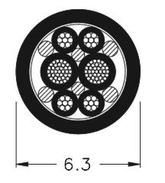 Schüco Tip Tronic-Rundleitung KL-M-PB6