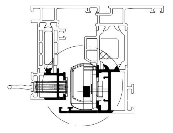 Schüco TipTronic - Magnetschalter-Set