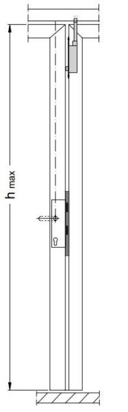 Standflügelverriegelung 268293 / 268300