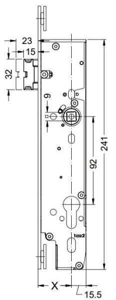 Elektro-Sicherheitsschloss EK 279384 / 279386