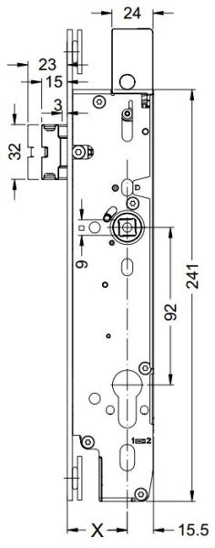 Elektro-Sicherheitsschloss EK 279385 / 279387