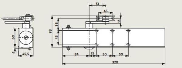 Dormakaba Türschließer TS 73 EMF EN 6