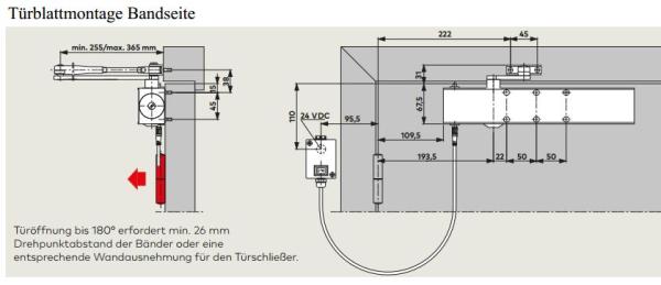 Dormakaba Türschließer TS 73 EMF EN 4