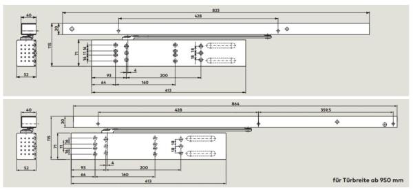 Dormakaba Türschließer TS 99 FLR/K EN 2-5