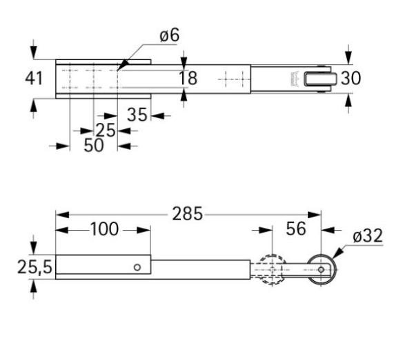 Dormakaba Mitnehmerklappe MK 397