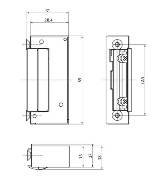 Elektrotüröffner ET 8 Typ 6-35804
