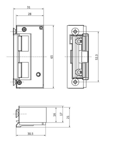 Elektrotüröffner ET 8 Typ 6-35805