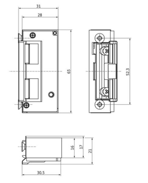 Elektrotüröffner ET 8 METÖ Typ B-92520