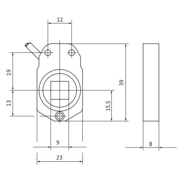 Drehschaltkontakt Typ B 9032